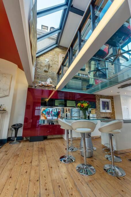 런던 Penthouse 아파트 외부 사진