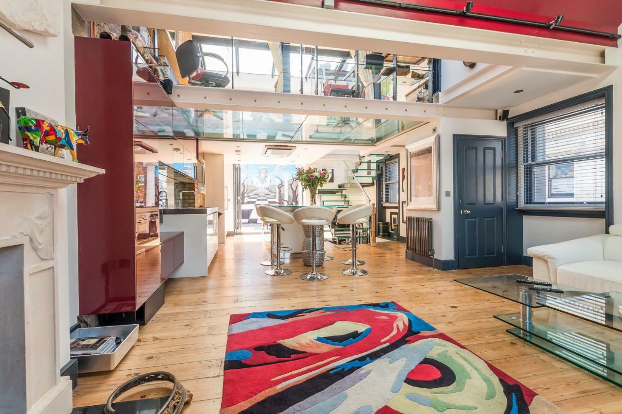 런던 Penthouse 아파트 외부 사진